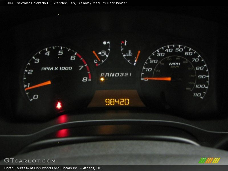  2004 Colorado LS Extended Cab LS Extended Cab Gauges