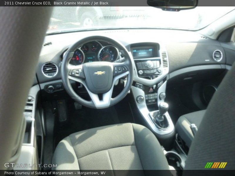 Black Granite Metallic / Jet Black 2011 Chevrolet Cruze ECO