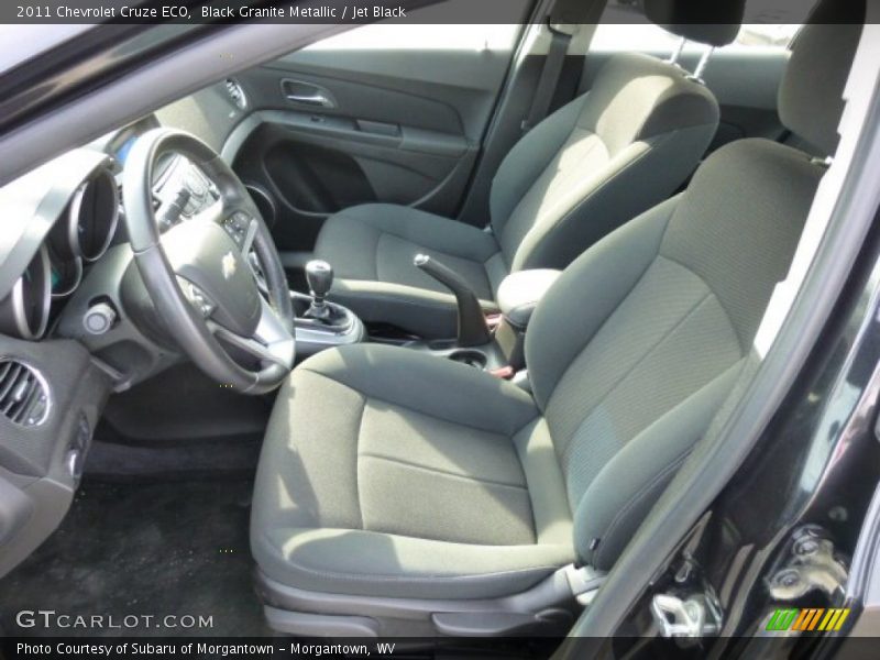Black Granite Metallic / Jet Black 2011 Chevrolet Cruze ECO