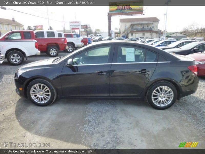 Black Granite Metallic / Jet Black 2011 Chevrolet Cruze ECO