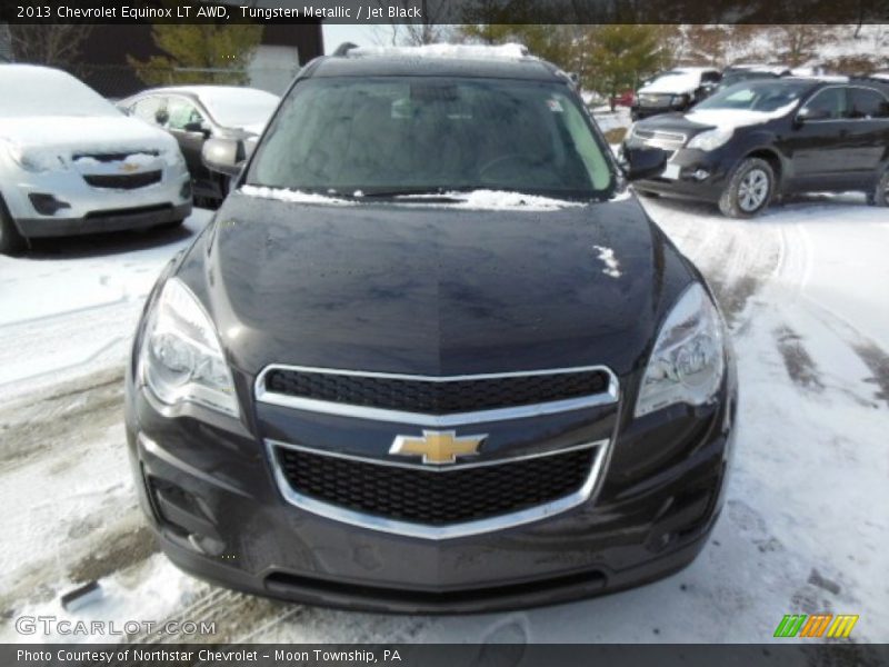 Tungsten Metallic / Jet Black 2013 Chevrolet Equinox LT AWD