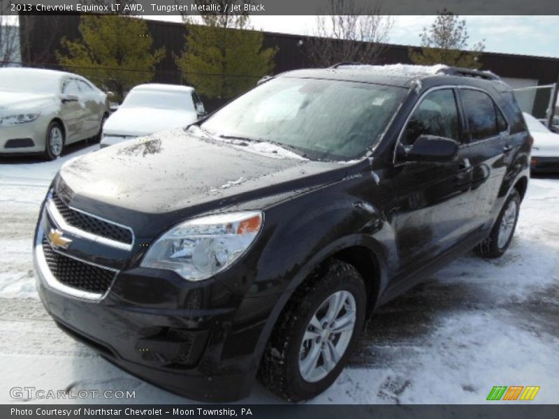 Tungsten Metallic / Jet Black 2013 Chevrolet Equinox LT AWD