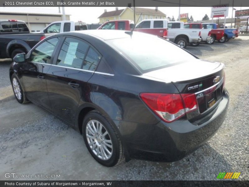 Black Granite Metallic / Jet Black 2011 Chevrolet Cruze ECO