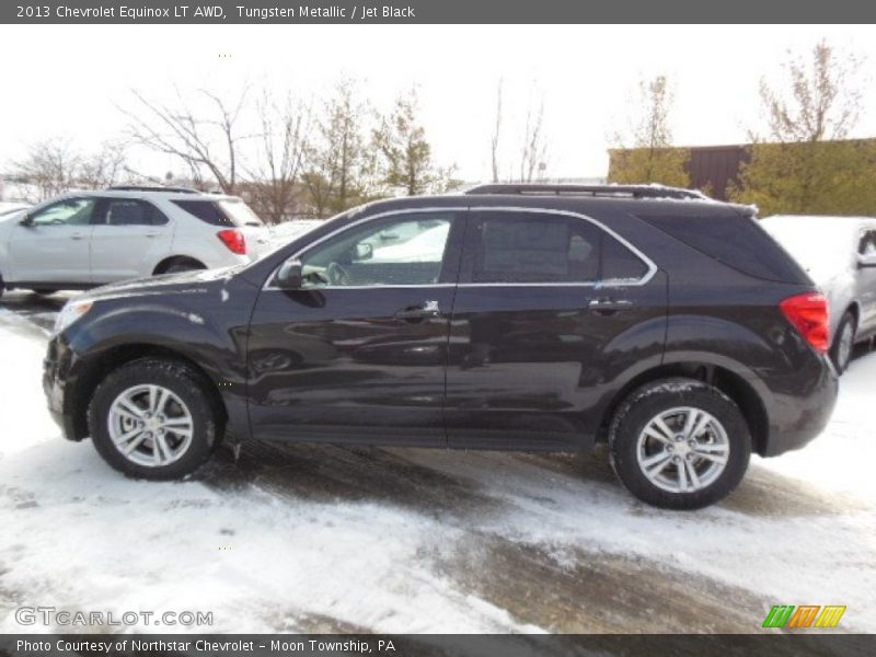 Tungsten Metallic / Jet Black 2013 Chevrolet Equinox LT AWD