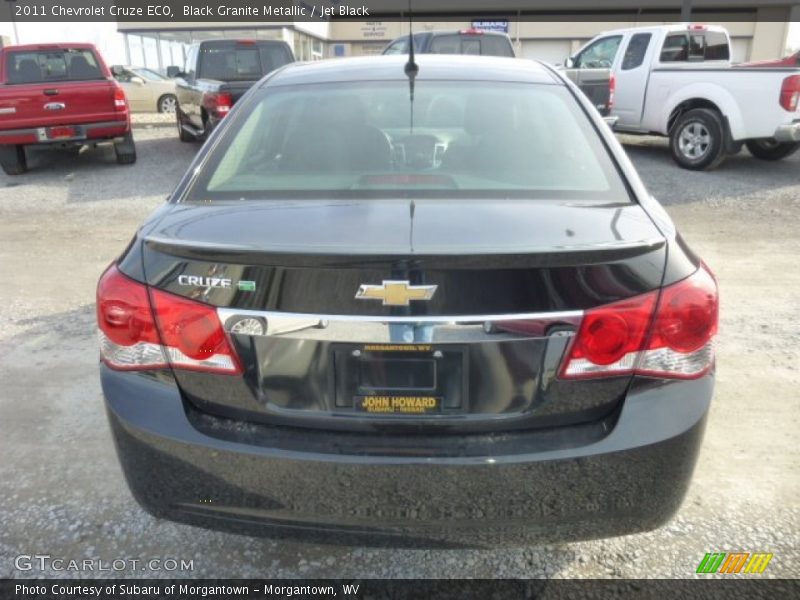 Black Granite Metallic / Jet Black 2011 Chevrolet Cruze ECO