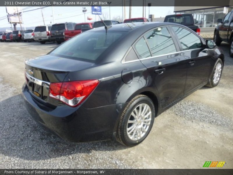 Black Granite Metallic / Jet Black 2011 Chevrolet Cruze ECO