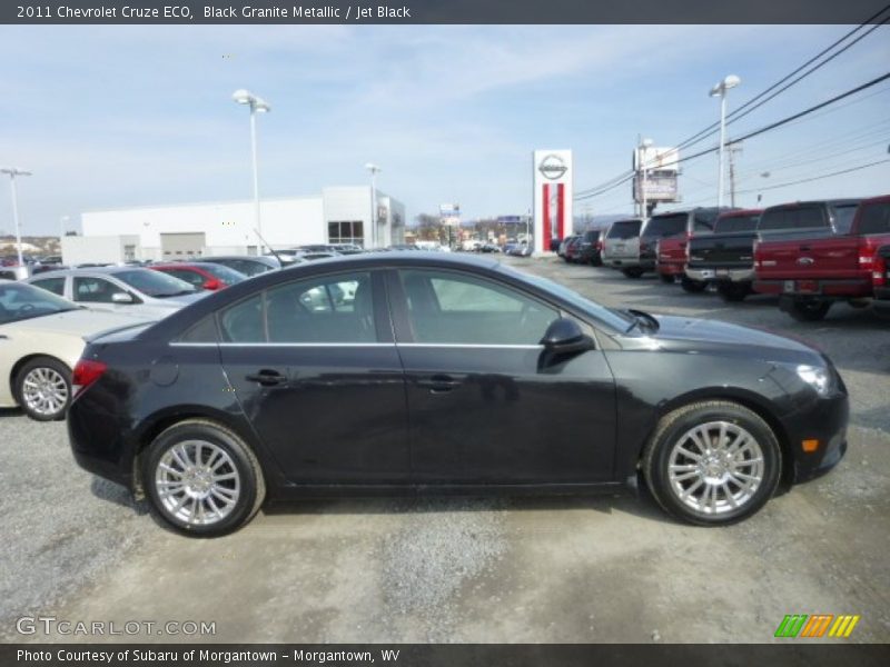 Black Granite Metallic / Jet Black 2011 Chevrolet Cruze ECO