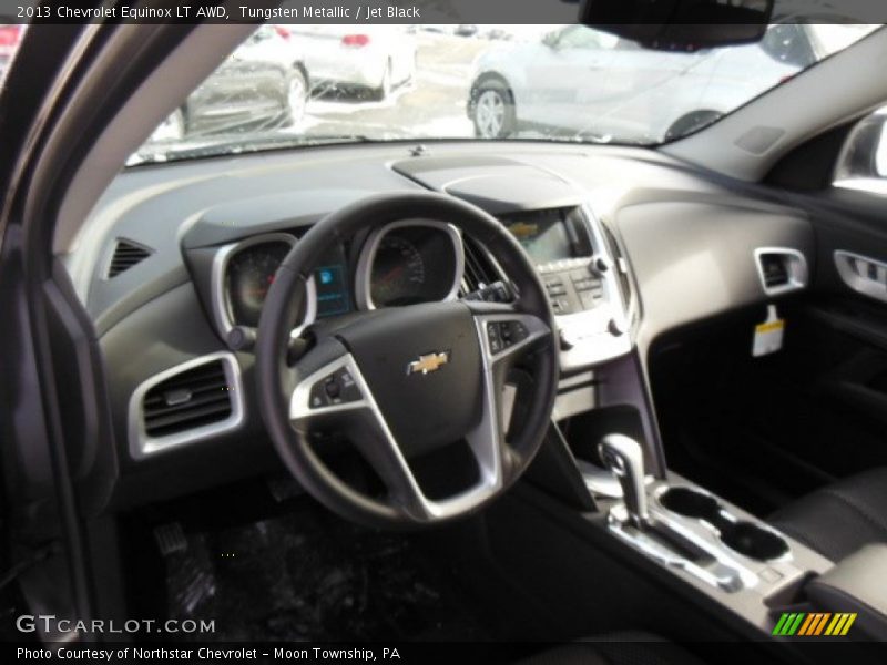 Tungsten Metallic / Jet Black 2013 Chevrolet Equinox LT AWD
