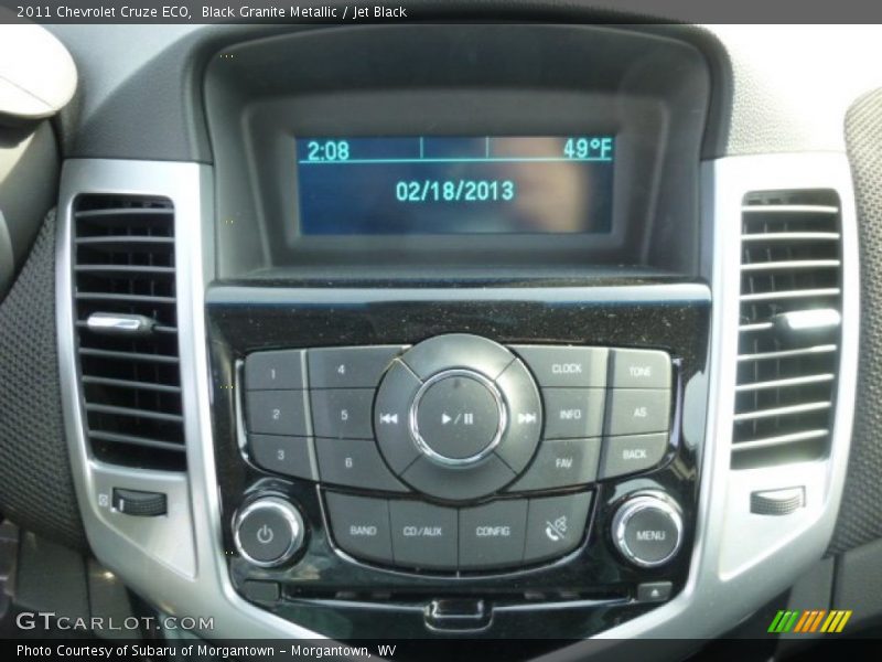Black Granite Metallic / Jet Black 2011 Chevrolet Cruze ECO