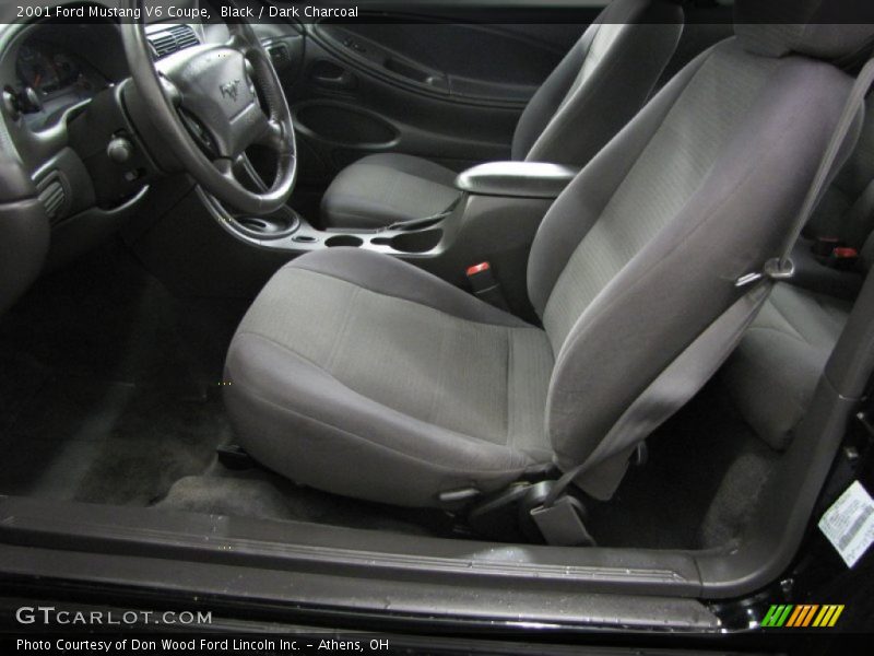  2001 Mustang V6 Coupe Dark Charcoal Interior