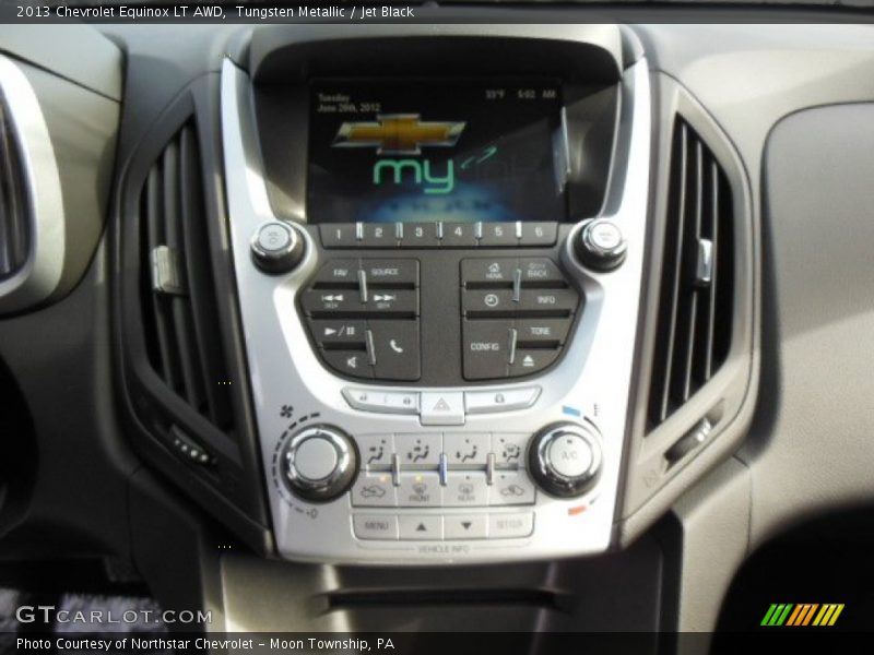 Tungsten Metallic / Jet Black 2013 Chevrolet Equinox LT AWD
