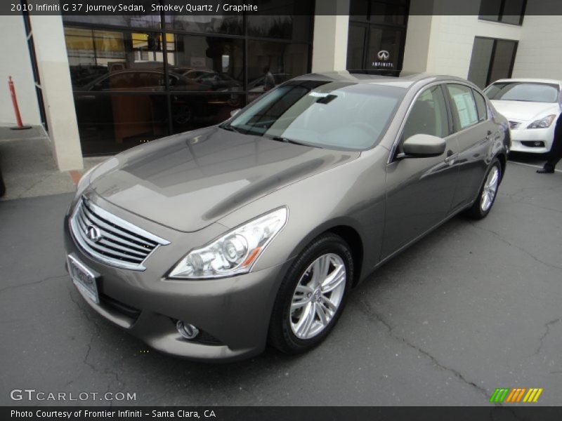 Smokey Quartz / Graphite 2010 Infiniti G 37 Journey Sedan