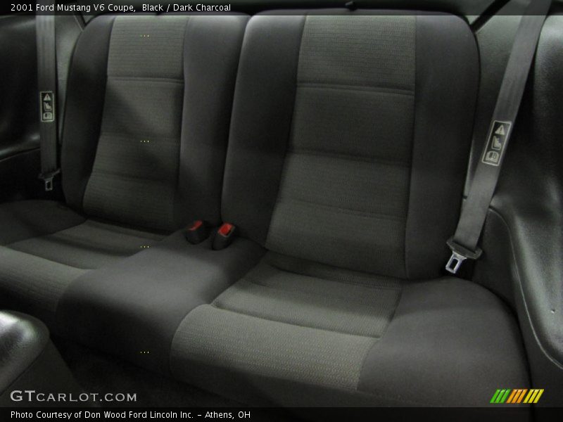 Rear Seat of 2001 Mustang V6 Coupe