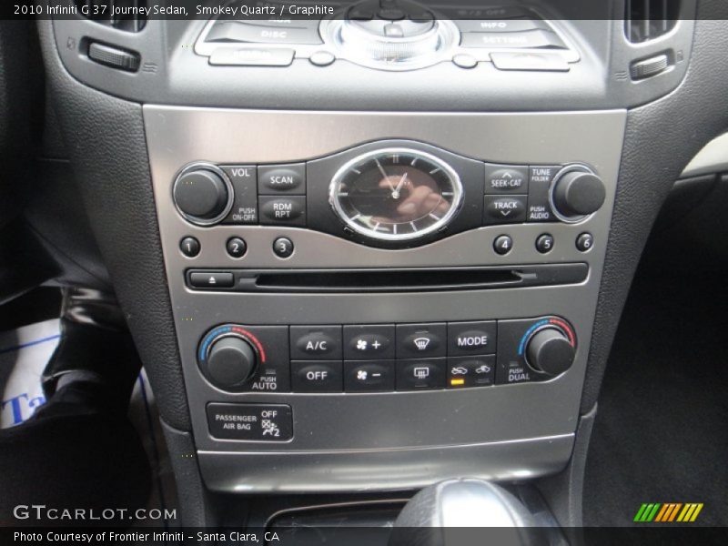 Smokey Quartz / Graphite 2010 Infiniti G 37 Journey Sedan