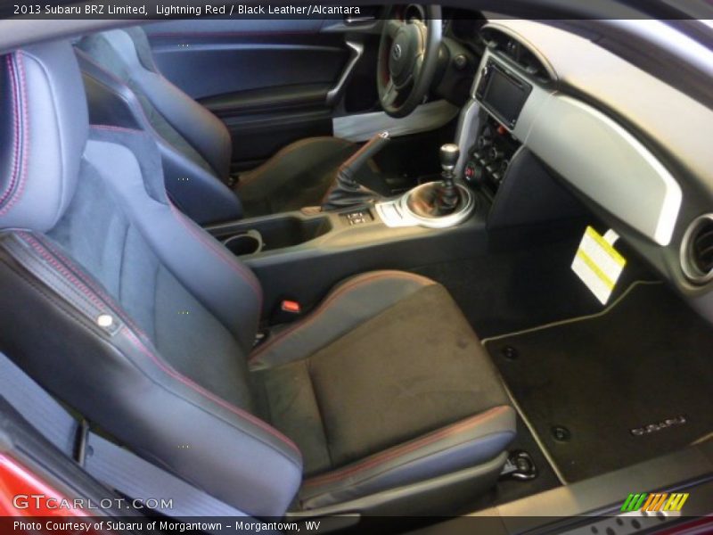  2013 BRZ Limited Black Leather/Alcantara Interior