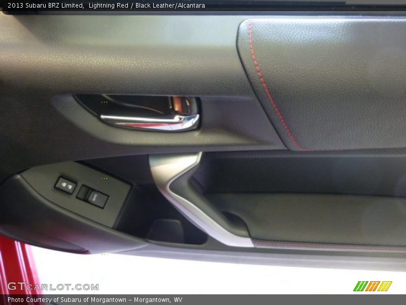 Lightning Red / Black Leather/Alcantara 2013 Subaru BRZ Limited