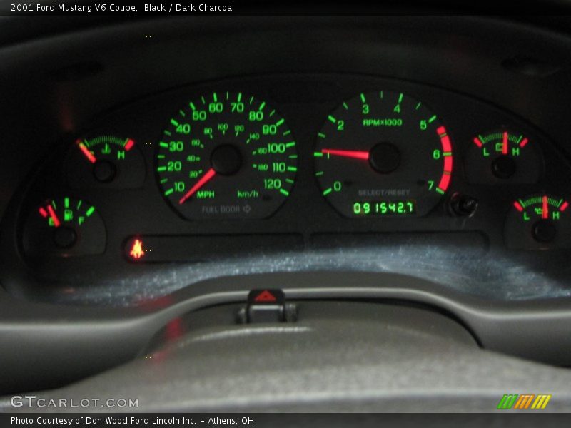  2001 Mustang V6 Coupe V6 Coupe Gauges