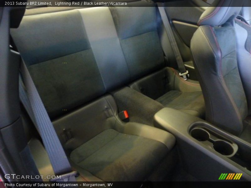 Rear Seat of 2013 BRZ Limited