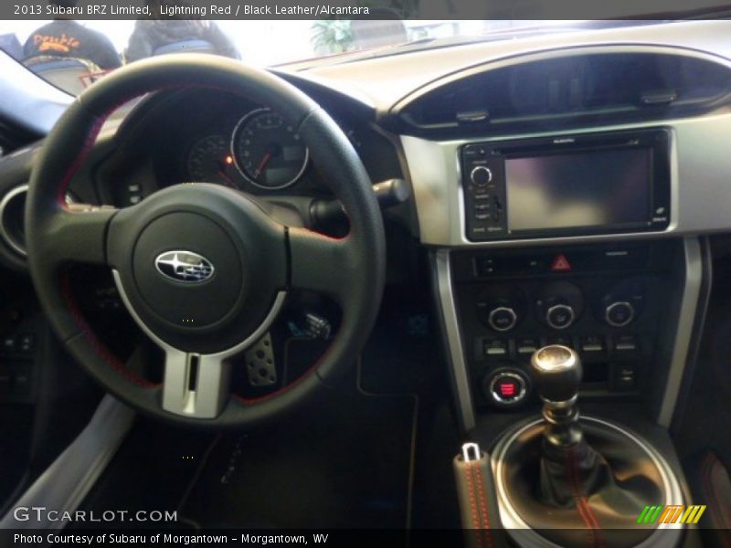 Lightning Red / Black Leather/Alcantara 2013 Subaru BRZ Limited