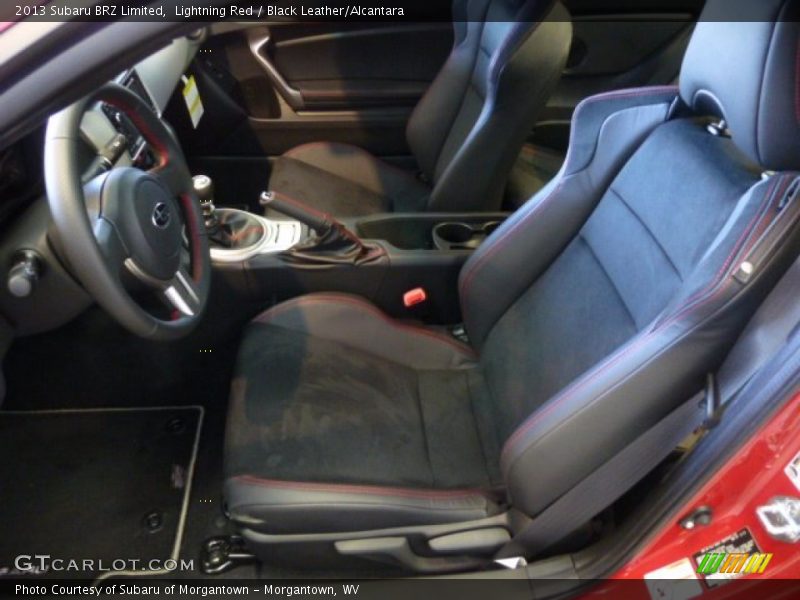 Front Seat of 2013 BRZ Limited