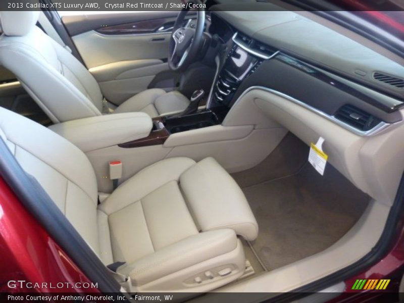 Crystal Red Tintcoat / Shale/Cocoa 2013 Cadillac XTS Luxury AWD