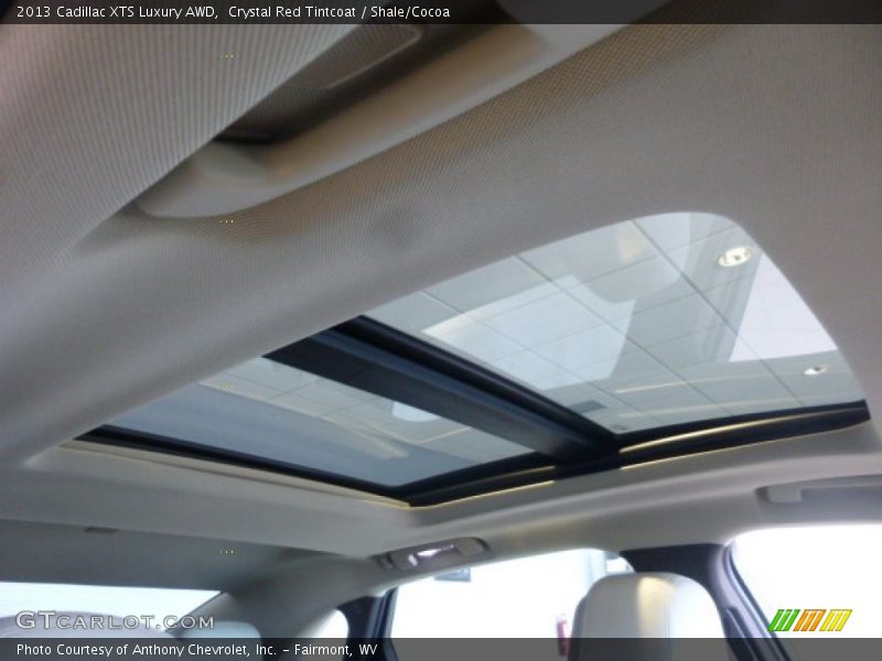 Crystal Red Tintcoat / Shale/Cocoa 2013 Cadillac XTS Luxury AWD