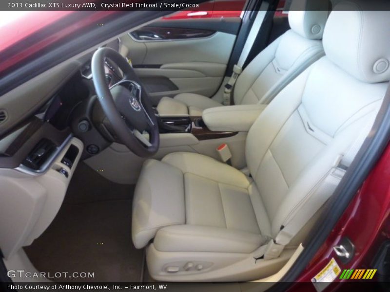 Crystal Red Tintcoat / Shale/Cocoa 2013 Cadillac XTS Luxury AWD