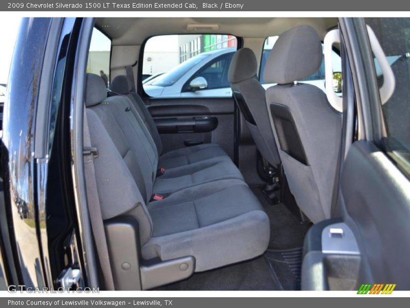 Black / Ebony 2009 Chevrolet Silverado 1500 LT Texas Edition Extended Cab