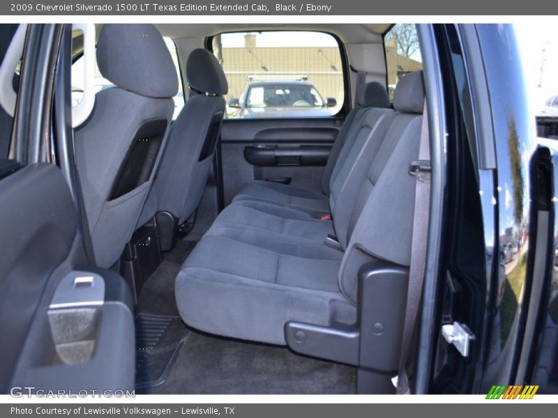Black / Ebony 2009 Chevrolet Silverado 1500 LT Texas Edition Extended Cab