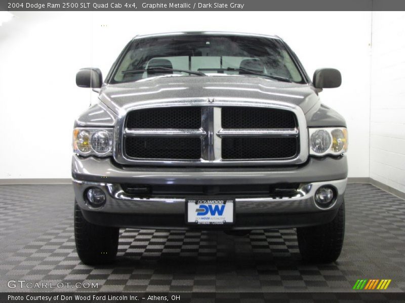 Graphite Metallic / Dark Slate Gray 2004 Dodge Ram 2500 SLT Quad Cab 4x4