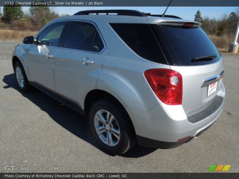 Silver Ice Metallic / Jet Black 2013 Chevrolet Equinox LT