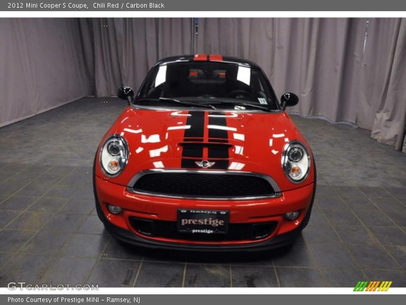 Chili Red / Carbon Black 2012 Mini Cooper S Coupe