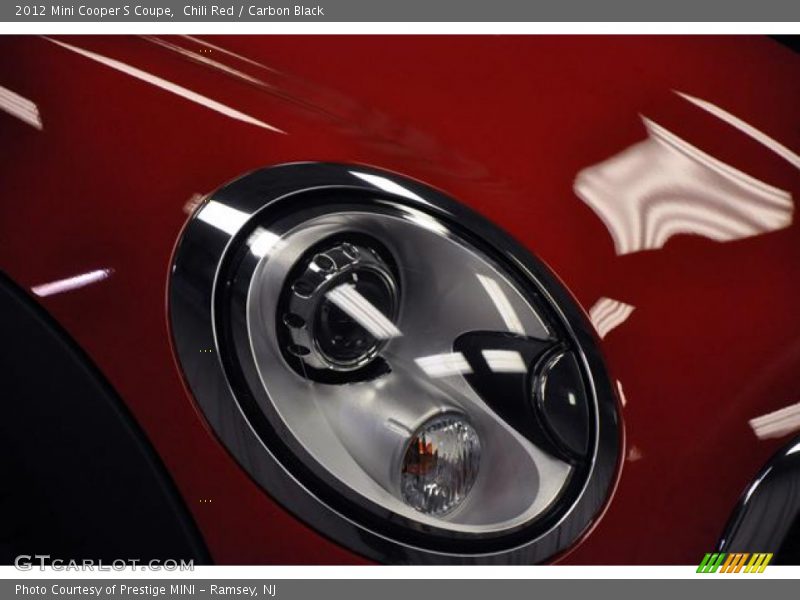 Chili Red / Carbon Black 2012 Mini Cooper S Coupe