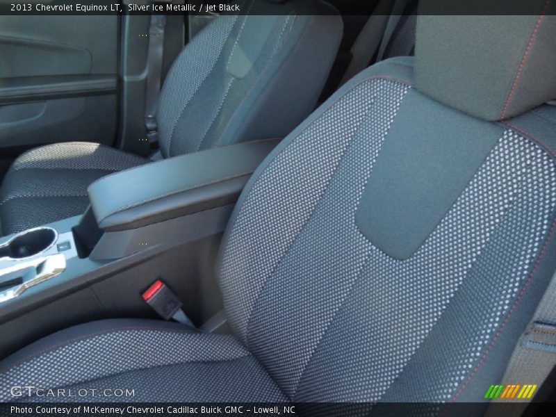 Silver Ice Metallic / Jet Black 2013 Chevrolet Equinox LT