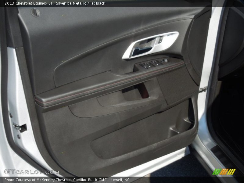 Silver Ice Metallic / Jet Black 2013 Chevrolet Equinox LT
