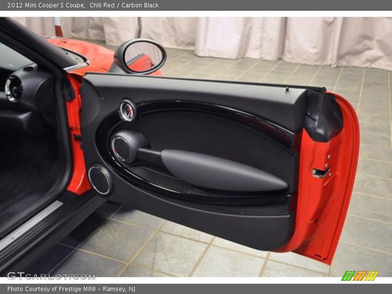 Chili Red / Carbon Black 2012 Mini Cooper S Coupe