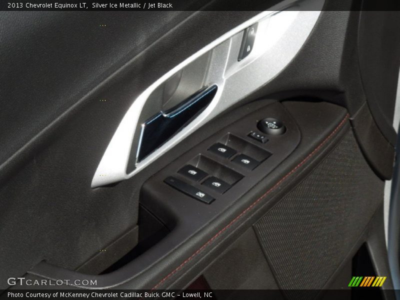 Silver Ice Metallic / Jet Black 2013 Chevrolet Equinox LT