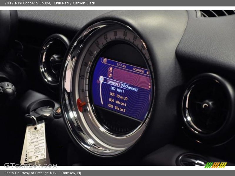 Chili Red / Carbon Black 2012 Mini Cooper S Coupe