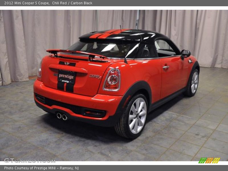 Chili Red / Carbon Black 2012 Mini Cooper S Coupe