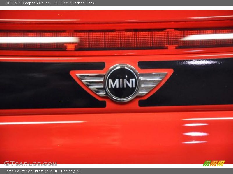 Chili Red / Carbon Black 2012 Mini Cooper S Coupe