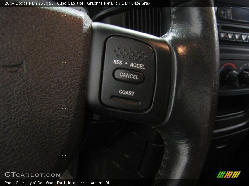 Graphite Metallic / Dark Slate Gray 2004 Dodge Ram 2500 SLT Quad Cab 4x4