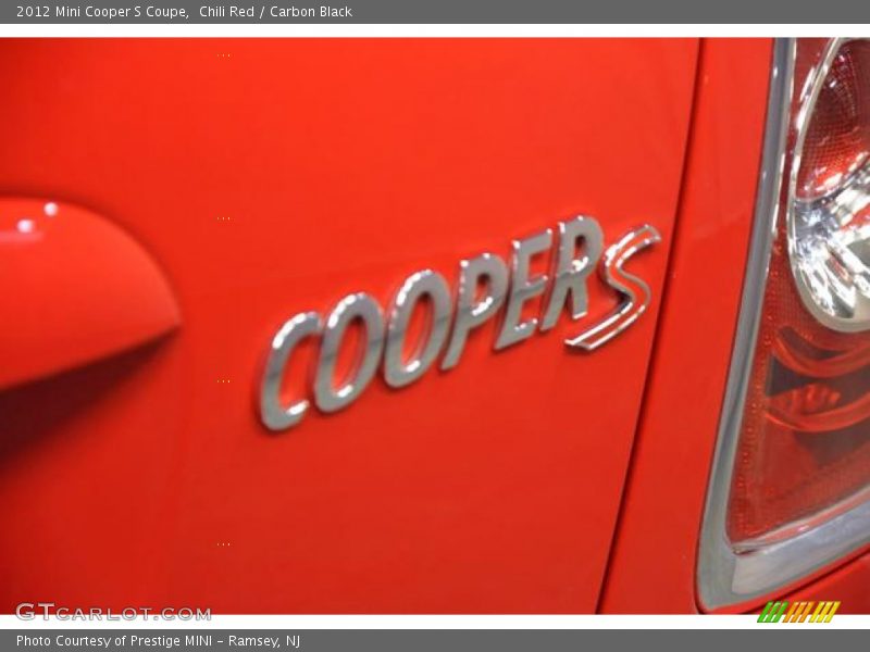 Chili Red / Carbon Black 2012 Mini Cooper S Coupe
