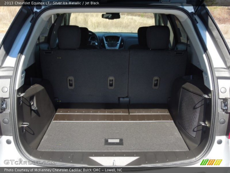Silver Ice Metallic / Jet Black 2013 Chevrolet Equinox LT