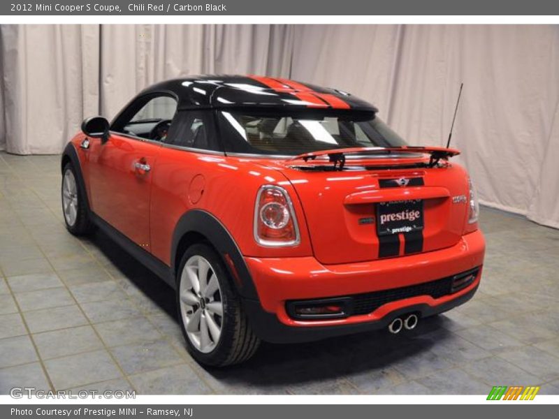Chili Red / Carbon Black 2012 Mini Cooper S Coupe