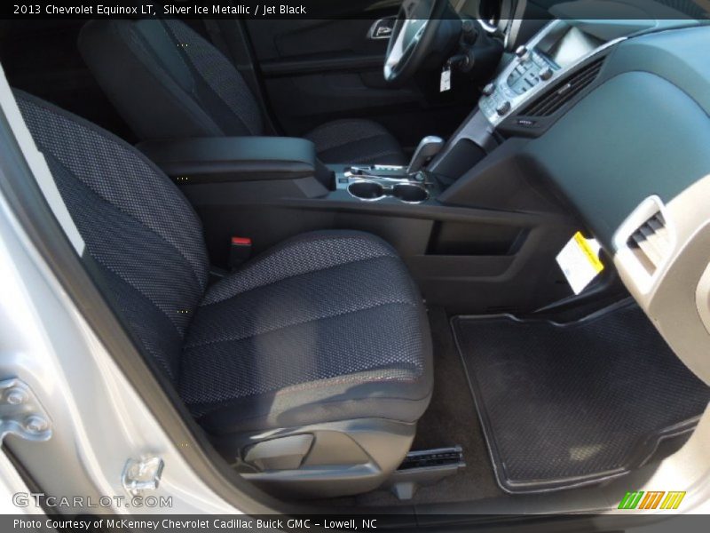 Silver Ice Metallic / Jet Black 2013 Chevrolet Equinox LT