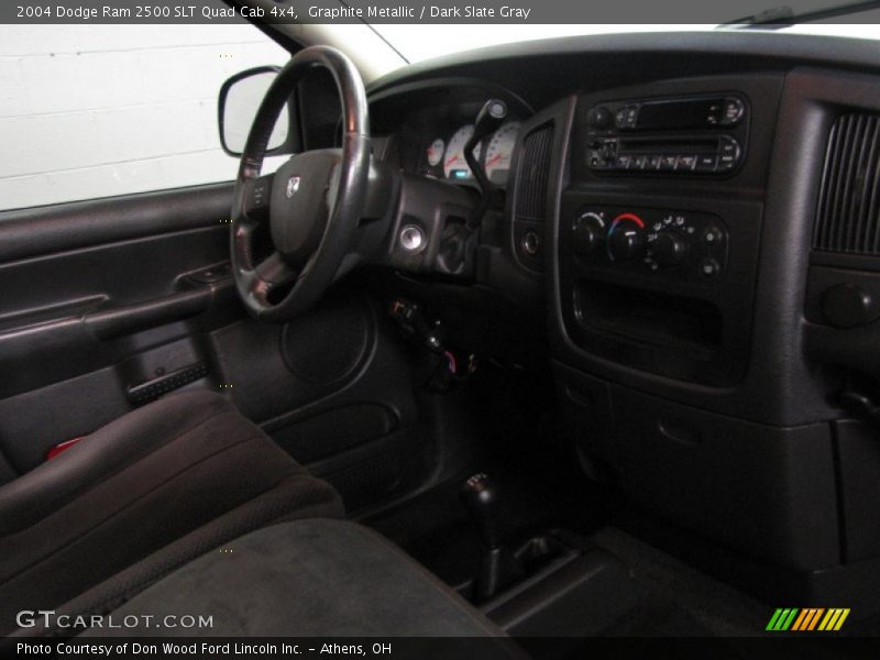 Graphite Metallic / Dark Slate Gray 2004 Dodge Ram 2500 SLT Quad Cab 4x4
