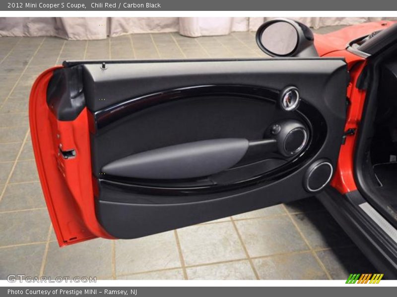 Chili Red / Carbon Black 2012 Mini Cooper S Coupe