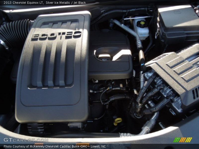 Silver Ice Metallic / Jet Black 2013 Chevrolet Equinox LT