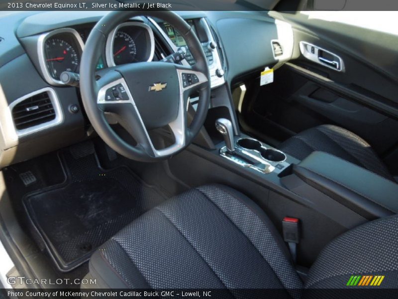 Silver Ice Metallic / Jet Black 2013 Chevrolet Equinox LT