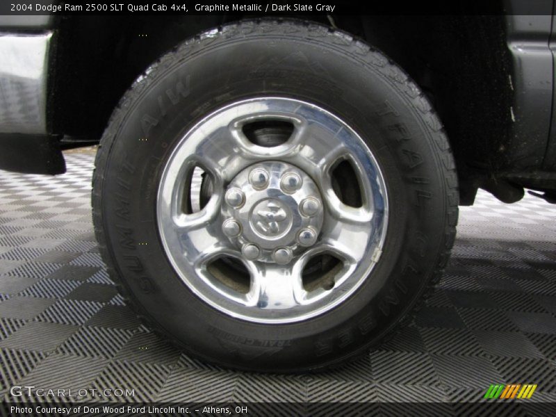 Graphite Metallic / Dark Slate Gray 2004 Dodge Ram 2500 SLT Quad Cab 4x4